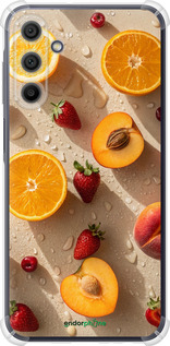 Силикон с усиленными углами чехол Фрукты 3 для Samsung Galaxy A15 - 6703sp-3357 изображение 