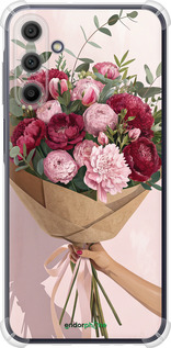 Силикон с усиленными углами чехол Пионы 1 для Samsung Galaxy A15 - 6705sp-3357 изображение 