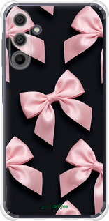 Силіконовий протиударний с посиленими кутами чехол Coquette Ribbons Dark Coquette для Samsung Galaxy A15 - 6767sp-3357 изображение 