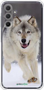 Силикон с усиленными углами чехол Бегущий волк для Samsung Galaxy A15 - 826sp-3357 изображение 