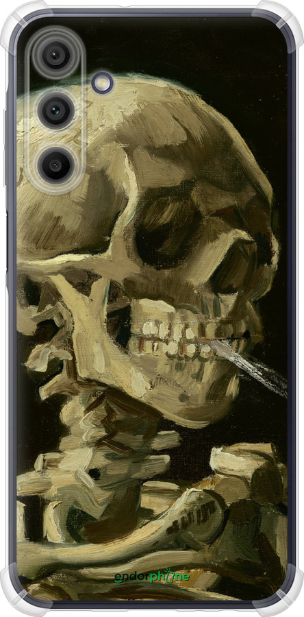 Силикон с усиленными углами чехол Винсент Ван Гог. Череп для Samsung Galaxy A15 - 5544sp-3357 изображение 
