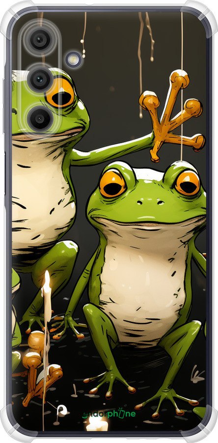 Силикон с усиленными углами чехол Жабки 2 для Samsung Galaxy A15 - 5657sp-3357 изображение 