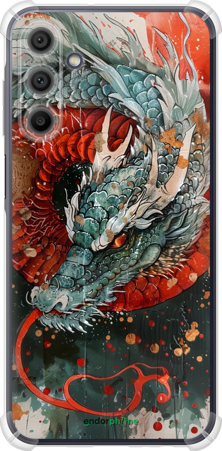 Силикон с усиленными углами чехол Стихия огня для Samsung Galaxy A15 - 6101sp-3357 изображение 
