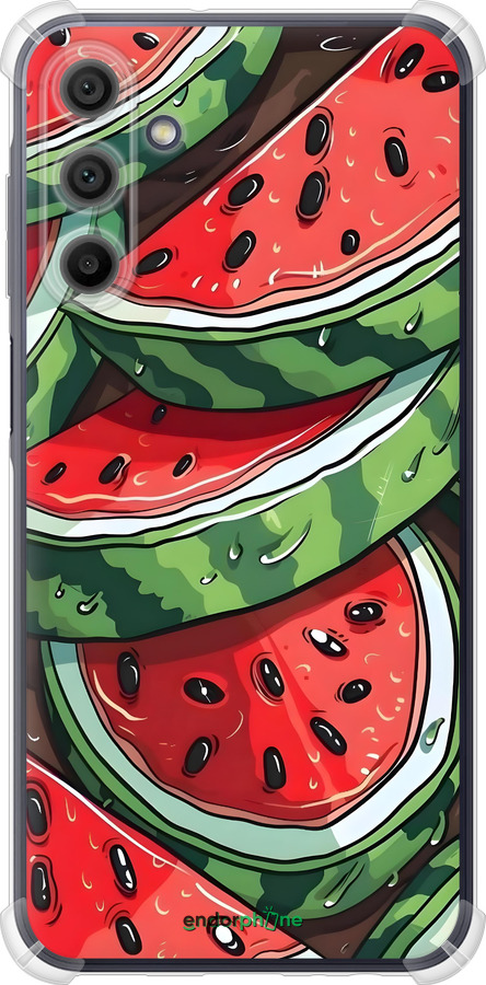 Силикон с усиленными углами чехол Арбуз для Samsung Galaxy A15 - 6315sp-3357 изображение 