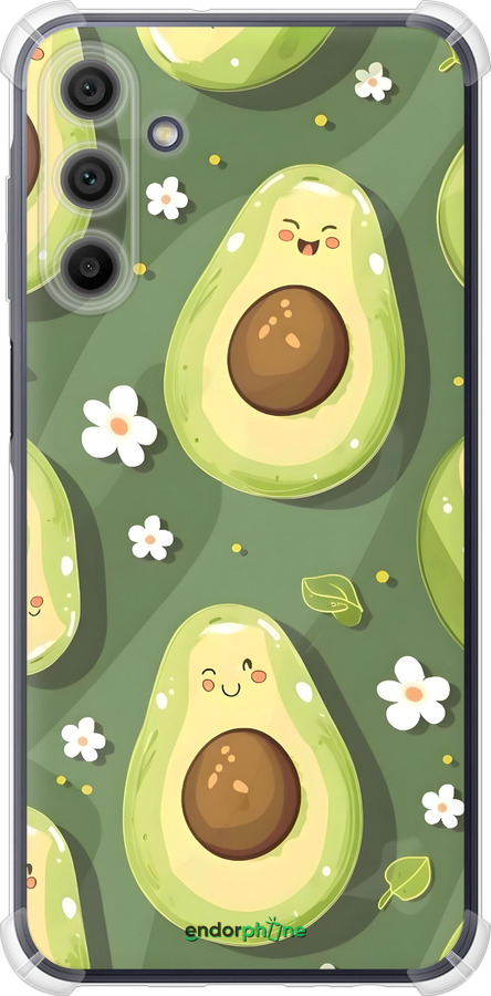 Силикон с усиленными углами чехол Авокадо для Samsung Galaxy A15 - 6380sp-3357 изображение 
