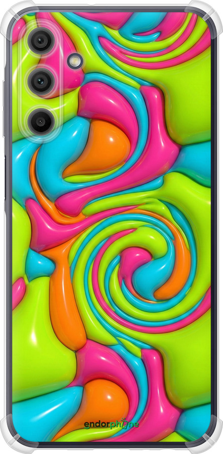 Силикон с усиленными углами чехол Y2K Jelly Dream для Samsung Galaxy A15 - 6780sp-3357 изображение 