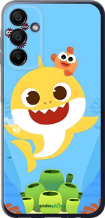 Силіконовий чехол Бейби Шарк для Samsung Galaxy A15 - 6303u-3357 изображение 