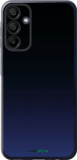 Силиконовый чехол Градиент в тёмно - синем стиле для Samsung Galaxy A15 - 6542u-3357 изображение 