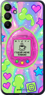 Силіконовий чехол Y2K Aesthetic Retro Pet: Годуй мене кавою для Samsung Galaxy A15 - 6784u-3357 изображение 