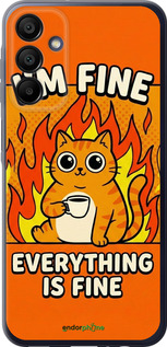 Силиконовый чехол 'Funny Cat' для Samsung Galaxy A15 изображение 5