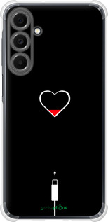 Силикон с усиленными углами чехол Подзарядка сердца для Samsung Galaxy A16 - 4274sp-3775 изображение 