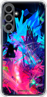 Силикон с усиленными углами чехол Абстрактный чехол для Samsung Galaxy A16 - 4681sp-3775 изображение 