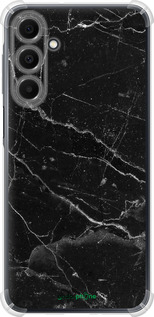 Силикон с усиленными углами чехол Черный мрамор v2 для Samsung Galaxy A16 - 5568sp-3775 изображение 