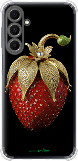 Силикон с усиленными углами чехол Клубника v3 для Samsung Galaxy A16 - 5638sp-3775 изображение 
