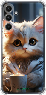 Силикон с усиленными углами чехол White cat для Samsung Galaxy A16 - 5646sp-3775 изображение 