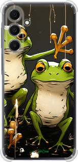 Силикон с усиленными углами чехол Жабки 2 для Samsung Galaxy A16 - 5657sp-3775 изображение 
