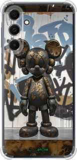 Силикон с усиленными углами чехол Bronze kaws v2 для Samsung Galaxy A16 - 6098sp-3775 изображение 