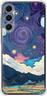 Силикон с усиленными углами чехол Креативный арт для Samsung Galaxy A16 - 6322sp-3775 изображение 