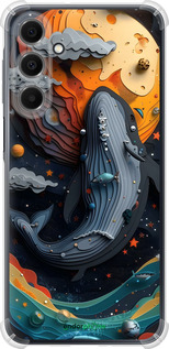 Силикон с усиленными углами чехол Кит в космосе для Samsung Galaxy A16 - 6328sp-3775 изображение 