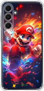 Силикон с усиленными углами чехол Супер Марио для Samsung Galaxy A16 - 6342sp-3775 изображение 