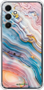 Силіконовий протиударний с посиленими кутами чехол Мрамор красивый для Samsung Galaxy A16 - 6376sp-3775 изображение 