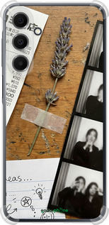 Силикон с усиленными углами чехол Aesthetic Scrapbook Collage для Samsung Galaxy A16 - 6773sp-3775 изображение 