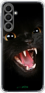 Силикон с усиленными углами чехол Чёрная кошка для Samsung Galaxy A16 - 932sp-3775 изображение 