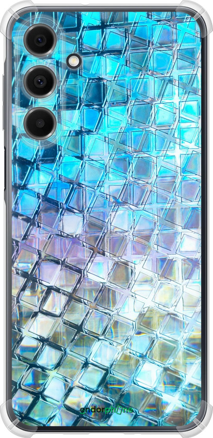 Силикон с усиленными углами чехол Переливающаяся чешуя для Samsung Galaxy A16 - 227sp-3775 изображение 