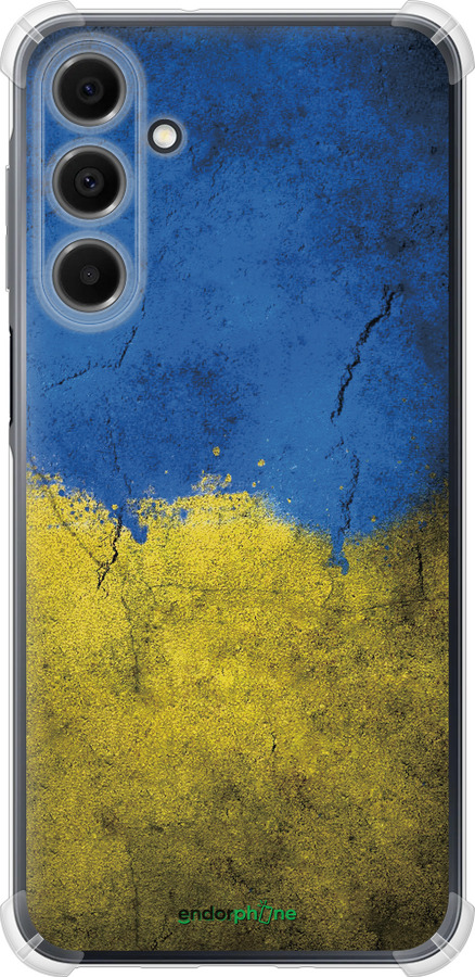 Силикон с усиленными углами чехол Флаг Украины 2 для Samsung Galaxy A16 - 401sp-3775 изображение 
