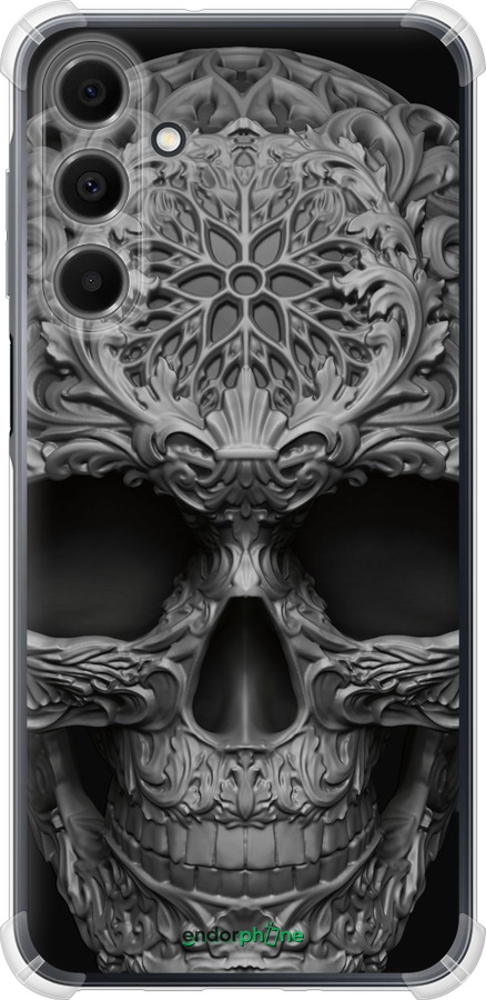 Силикон с усиленными углами чехол skull-ornament для Samsung Galaxy A16 - 4101sp-3775 изображение 