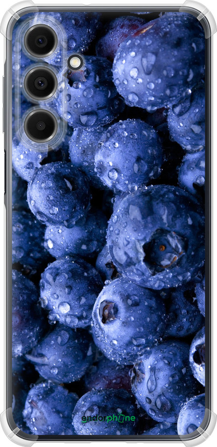Силикон с усиленными углами чехол Голубика для Samsung Galaxy A16 - 4459sp-3775 изображение 