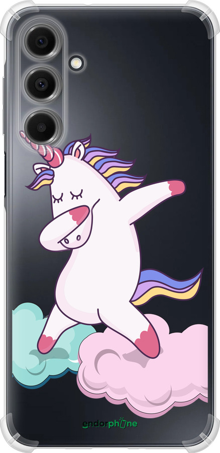 Силикон с усиленными углами чехол Единорог для Samsung Galaxy A16 - 4702sp-3775 изображение 