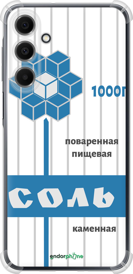 Силикон с усиленными углами чехол Соль для Samsung Galaxy A16 - 4855sp-3775 изображение 