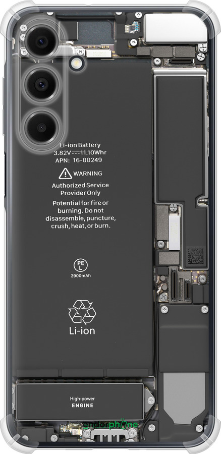 Силикон с усиленными углами чехол Детали смартфона для Samsung Galaxy A16 - 5487sp-3775 изображение 