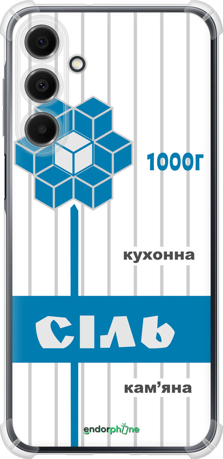 Силіконовий протиударний с посиленими кутами чехол Сіль UA для Samsung Galaxy A16 - 5625sp-3775 изображение 