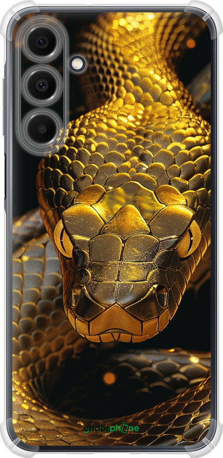 Силикон с усиленными углами чехол Golden snake для Samsung Galaxy A16 - 6072sp-3775 изображение 
