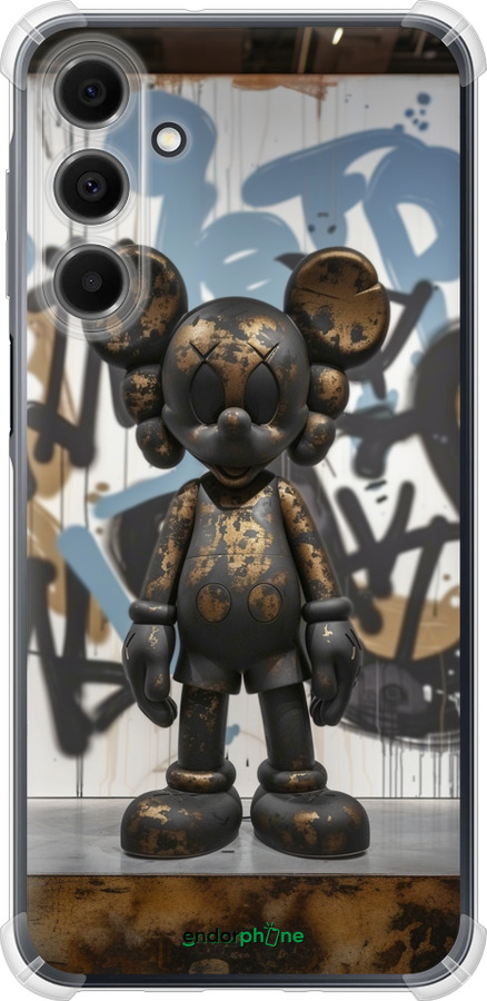 Силикон с усиленными углами чехол Bronze kaws v2 для Samsung Galaxy A16 - 6098sp-3775 изображение 