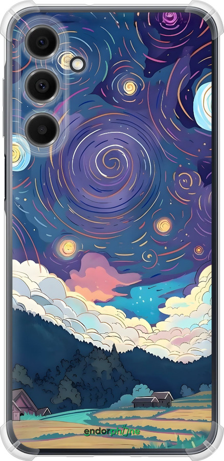 Силикон с усиленными углами чехол Креативный арт для Samsung Galaxy A16 - 6322sp-3775 изображение 