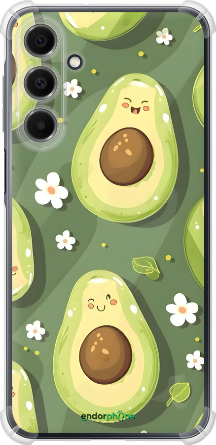 Силикон с усиленными углами чехол Авокадо для Samsung Galaxy A16 - 6380sp-3775 изображение 