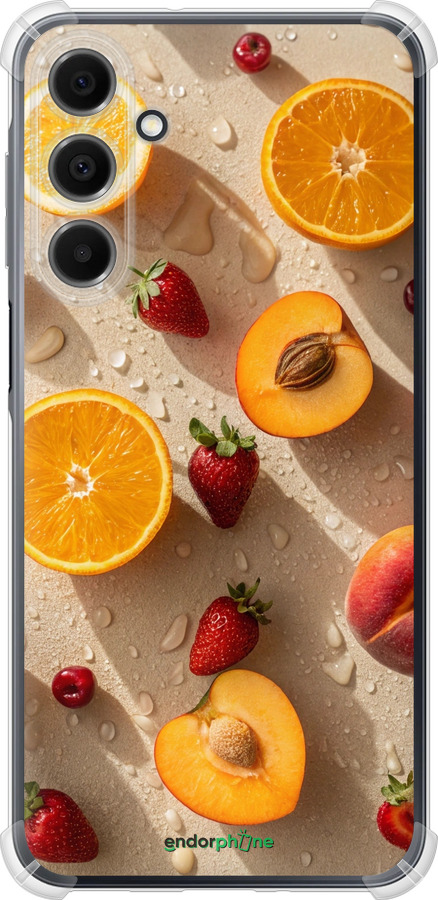 Силикон с усиленными углами чехол Фрукты 3 для Samsung Galaxy A16 - 6703sp-3775 изображение 