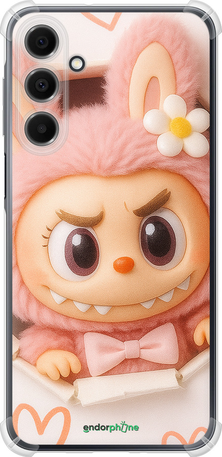 Силикон с усиленными углами чехол Лабубу 2 для Samsung Galaxy A16 - 6710sp-3775 изображение 