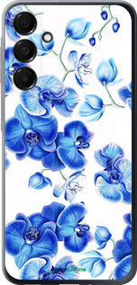 Силіконовий чехол Блакитні орхідеї для Samsung Galaxy A16 - 4406u-3775 изображение 