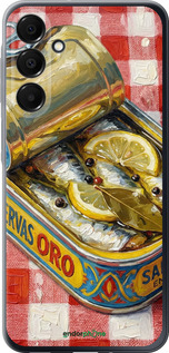 Силиконовый чехол 'Vintage Sardine Tin Phone' для Samsung Galaxy A16 изображение 4