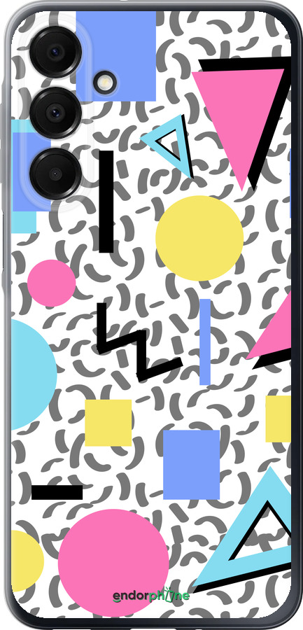 Силіконовий чехол Color shapes для Samsung Galaxy A16 - 4893u-3775 изображение 