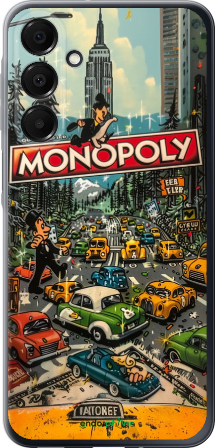 Силіконовий чехол Міський драйв Monopoly для Samsung Galaxy A16 - 6088u-3775 изображение 