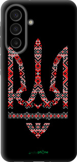 Силіконовий чехол Герб - вишиванка на чорному фоні для Samsung Galaxy A17 - 1196u-4060 изображение 