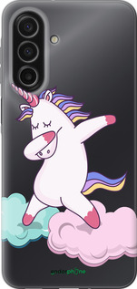 Силиконовый чехол Единорог для Samsung Galaxy A17 - 4702u-4060 изображение 
