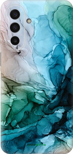 Силиконовый чехол С красочной абстрактной картиной Соленые берега для Samsung Galaxy A17 - 6405u-4060 изображение 