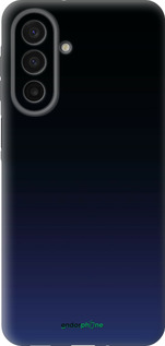 Силиконовый чехол Градиент в тёмно - синем стиле для Samsung Galaxy A17 - 6542u-4060 изображение 