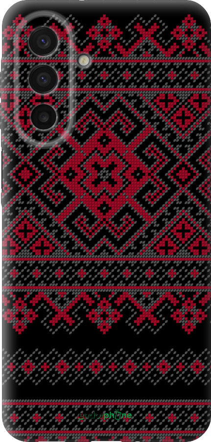 Силиконовый чехол Вышиванка 52 для Samsung Galaxy A17 - 1763u-4060 изображение 